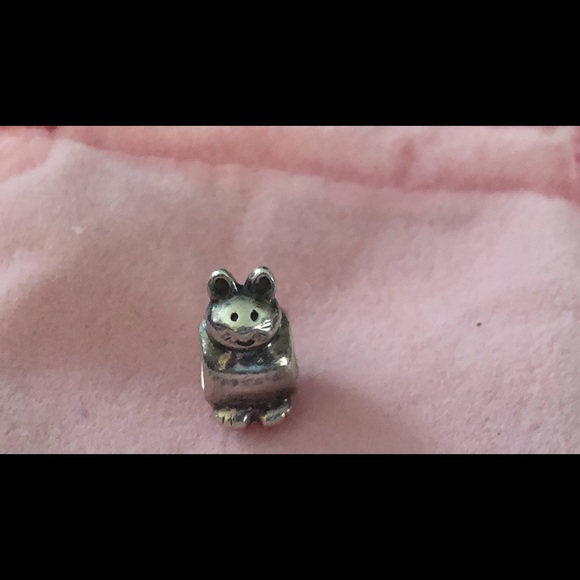 Authentic Pandora cat charm - Picture 3 of 4